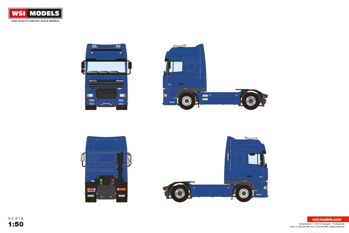 Premium Line; DAF 95XF SUPER SPACE CAB 4X2