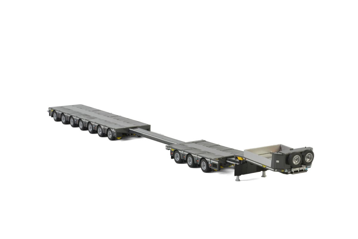 Premium Line; LOW LOADER - 7 AXLE WITH DOLLY- 3 AXLE | BROSHUIS - Celt Models