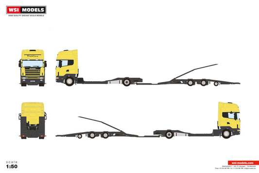 Premium Line; SCANIA R4 TOPLINE TRUCK TRANSPORTER COMBI 4X2
