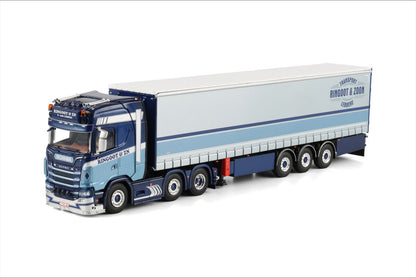 Ringoot Luc; SCANIA S HIGHLINE CS20H 6X2 TWIN STEER CURTAINSIDE TRAILER - 3 AXLE