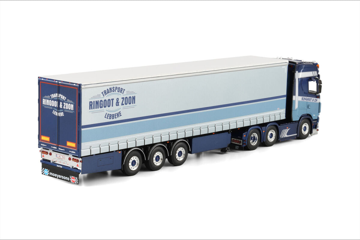 Ringoot Luc; SCANIA S HIGHLINE CS20H 6X2 TWIN STEER CURTAINSIDE TRAILER - 3 AXLE