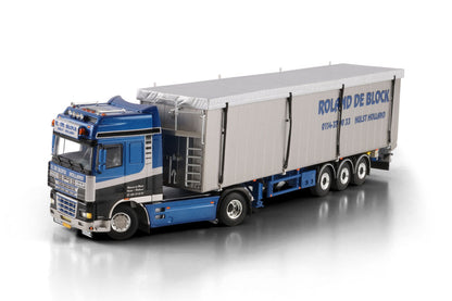 Roland de Block; DAF 95XF SUPER SPACE CAB 4X2 VOLUME TRAILER - 3 AXLE