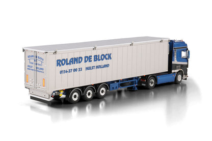 Roland de Block; DAF 95XF SUPER SPACE CAB 4X2 VOLUME TRAILER - 3 AXLE