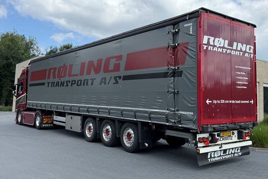 Roling; VOLVO FH5 GLOBETROTTER XL 4X2 CURTAINSIDE TRAILER - 3 AXLE