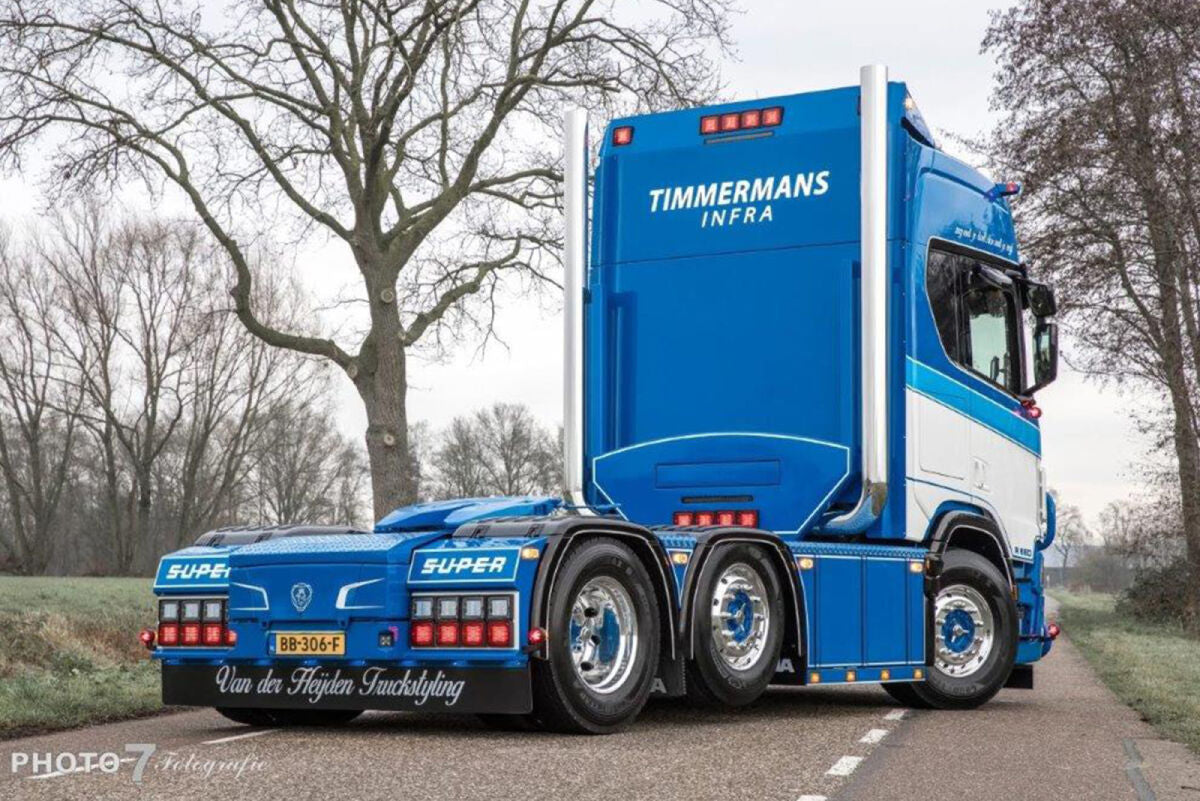 Timmermans Infra; SCANIA R HIGHLINE CR20H 6X2 TWIN STEER