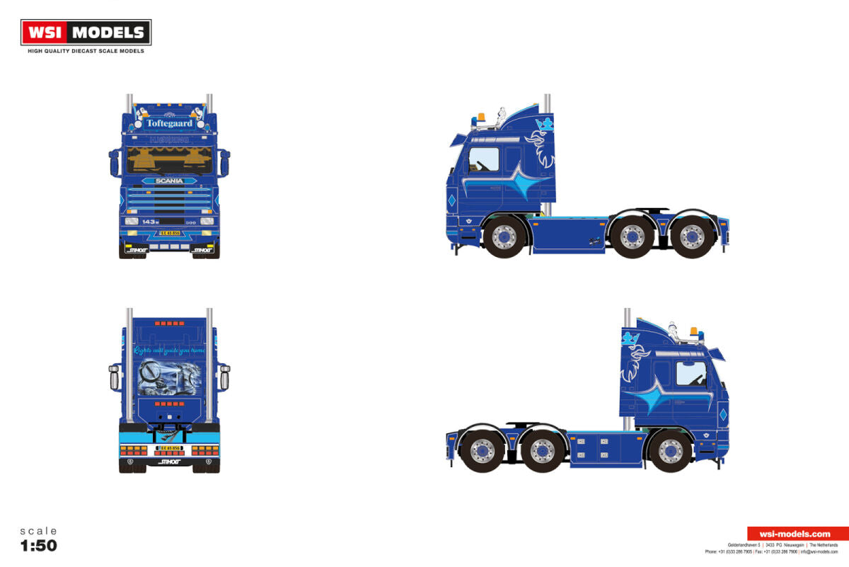 Toftegaard; SCANIA 3 SERIES STREAMLINE 6X2 TAG AXLE
