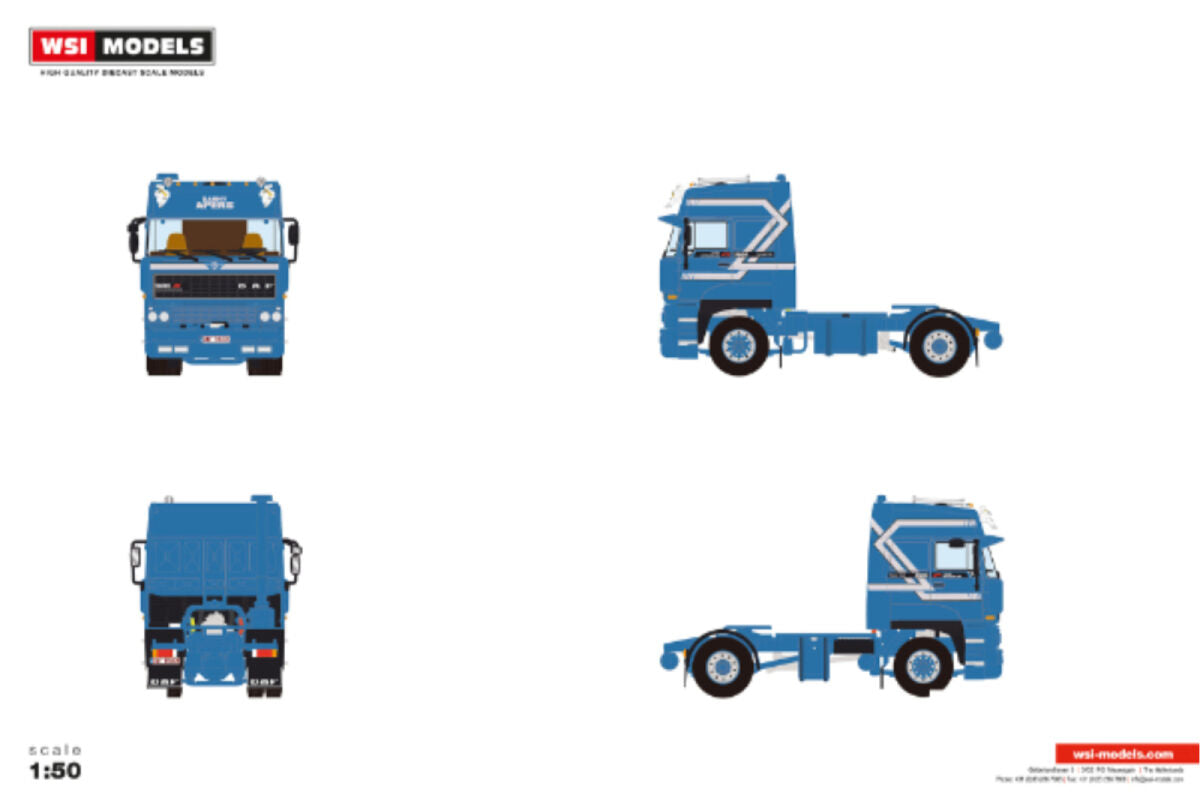 Transport Apers; DAF 3600 SPACE CAB 4X2