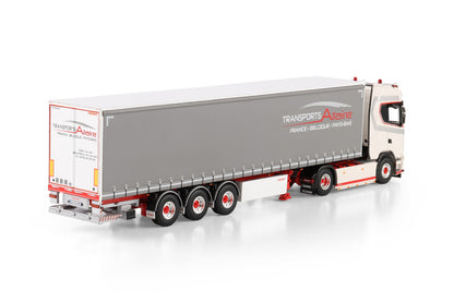 Transports Allaire; SCANIA S HIGHLINE CS20H 4X2 CURTAINSIDE TRAILER - 3 AXLE