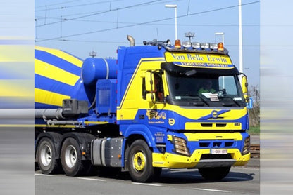 Van Belle Transport; VOLVO FMX GLOBETROTTER 6X4 TIPPER TRAILER - 2 AXLE - Celt Models