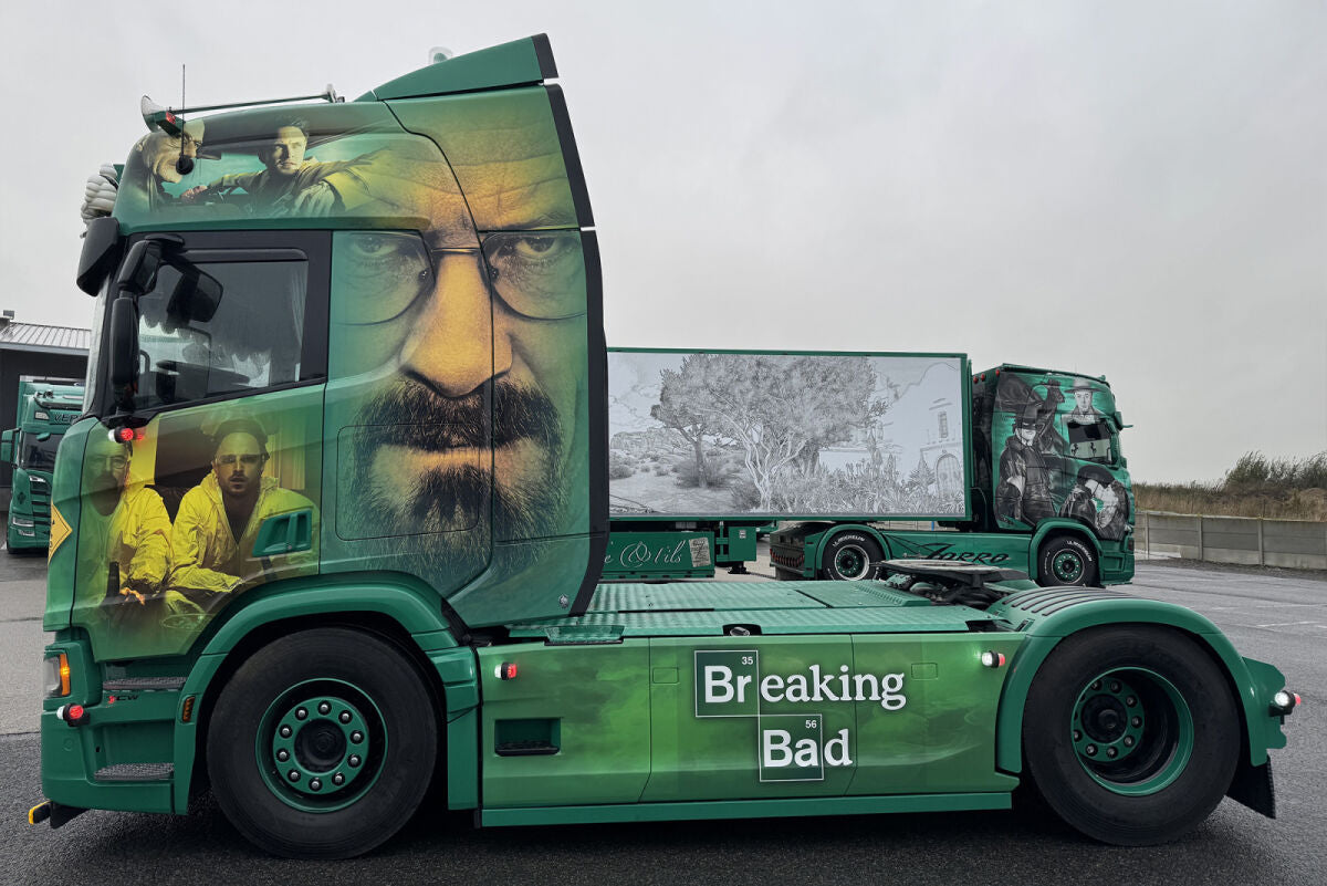 Verbeke Breaking Bad; SCANIA R HIGHLINE CR20H 4X2