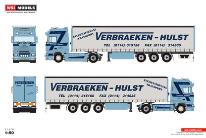 Verbraeken; DAF 95XF SUPER SPACE CAB 4X2 CURTAINSIDE TRAILER - 3 AXLE