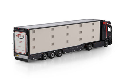 VlasTrans; SCANIA R HIGHLINE CR20H 4X2 ISO THERM LIVE STOCK TRAILER - 3 AXLE - Celt Models