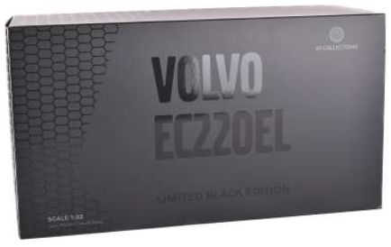 Volvo EC220E Limited Black Edition Crawler Excavator (999 pcs) 1/32 - Celt Models