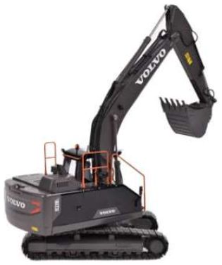 Volvo EC220E Limited Black Edition Crawler Excavator (999 pcs) 1/32 - Celt Models