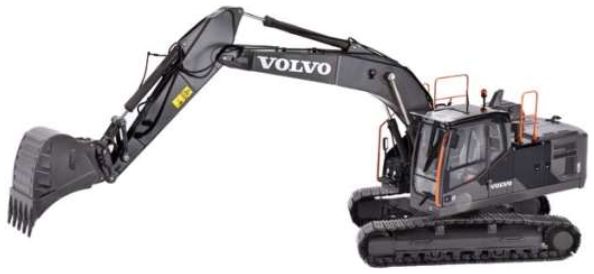Volvo EC220E Limited Black Edition Crawler Excavator (999 pcs) 1/32 - Celt Models
