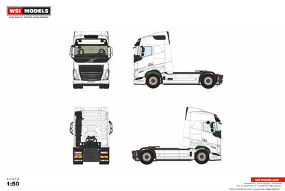 White Line; VOLVO FH5 MY2024 GLOBETROTTER 4X2 - Celt Models